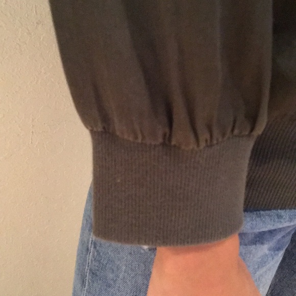 NWT Kate Spade Saturday • woven sweatshirt - Picture 2 of 5